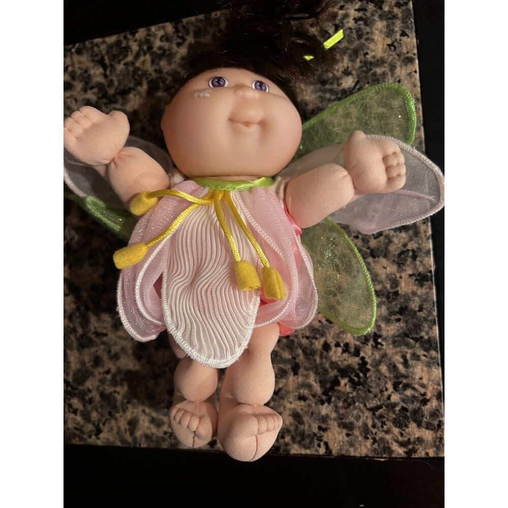 Cabbage Patch Kids 1999 Spring Garden Fairies ALYSHA LILY Mattel Pink Outfit - Picture 10 of 10